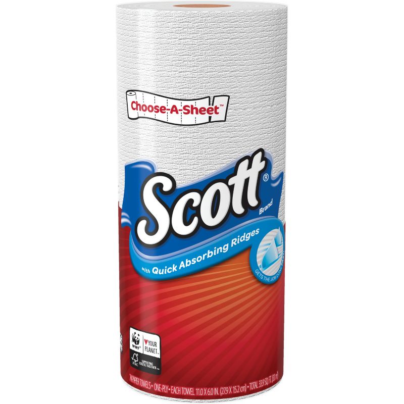 Scott Choose-A-Sheet Paper Towel White (Pack of 24)