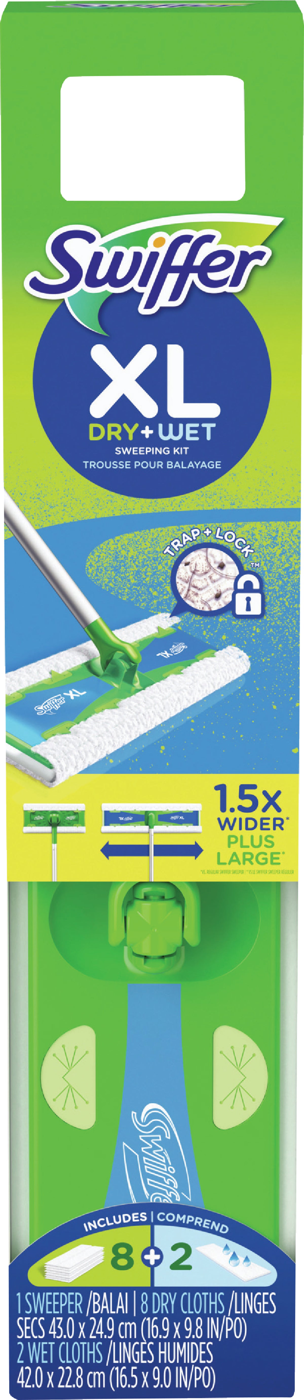Buy Swiffer Sweeper X-Large Dry & Wet Mop Starter Kit