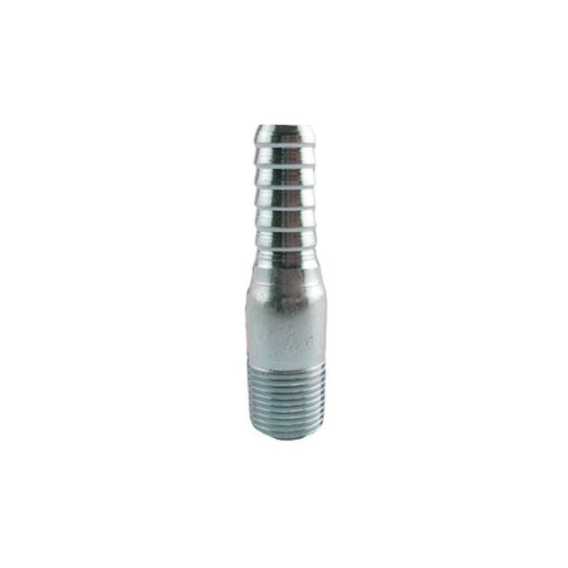 Boshart UNLMAS-125 Pipe Adapter, 1-1/4 in, Insert, 1-1/4 in, MPT, Steel, Zinc