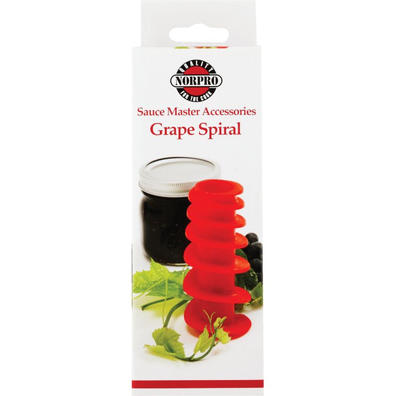 Sauce Master Vegetable &amp; Fruit Strainer - 5.5&quot; Grape Strainer Spiral