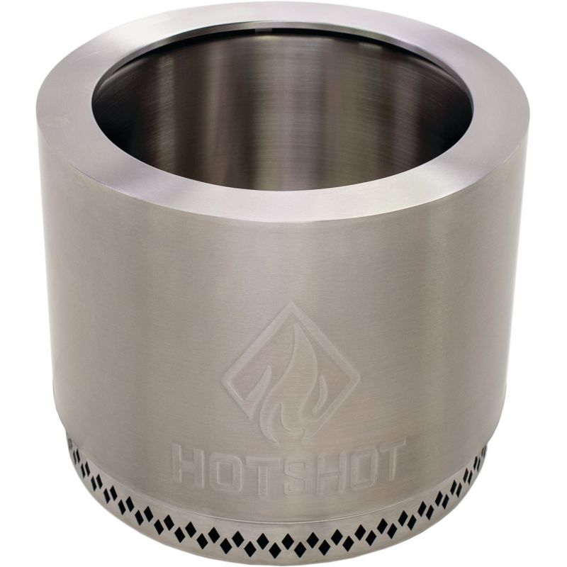 Bond Hotshot Portable Fire Pit Silver