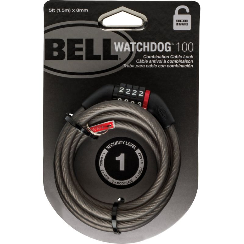 Bell Sports Watchdog Preset Combination Bicycle Lock
