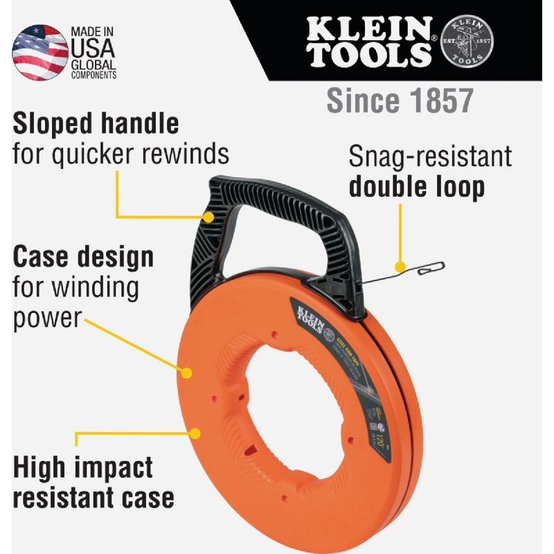 Klein Tools High-Carbon Steel Fish Tape