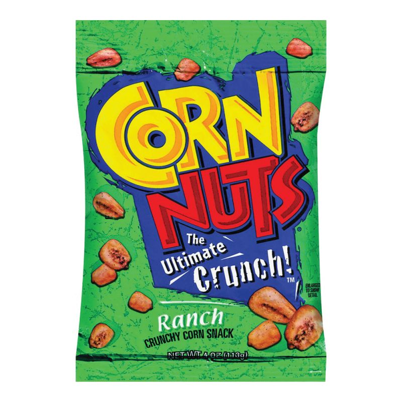 Corn Nuts 422770 Corn Nut, Ranch Crunchy, 4 oz, Bag