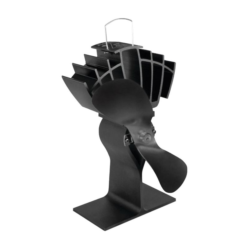 Ecofan UltrAir Heat-Powered Stove Fan For Wood Stoves — 125 CFM, Black,  Model# 810CAXBX