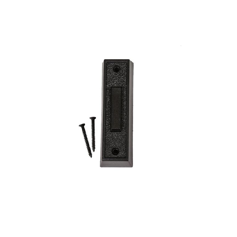 Ghost Controls AXPB Push Button, Non-Illuminated, Plastic, Black Black