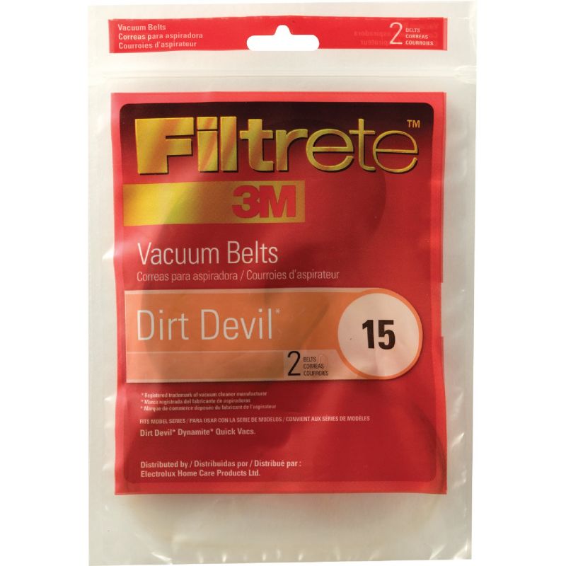 3M Filtrete Dirt Devil 15 Vacuum Cleaner Belt