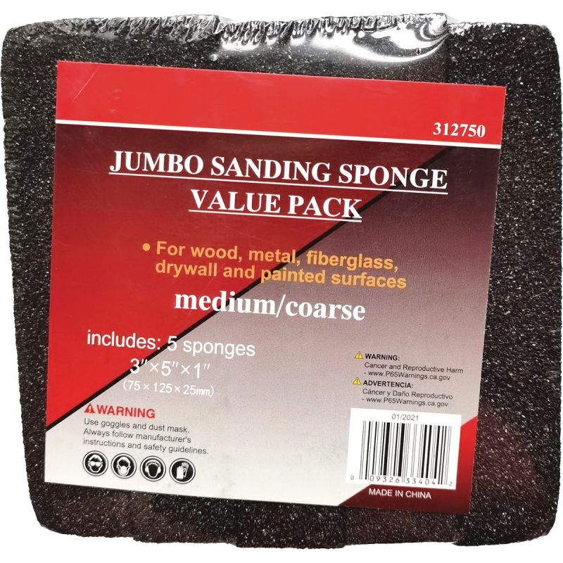 Jumbo All-Purpose Sanding Sponge