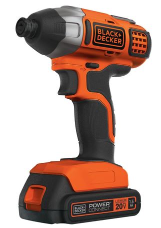 Black & decker 2024 20 volt impact driver