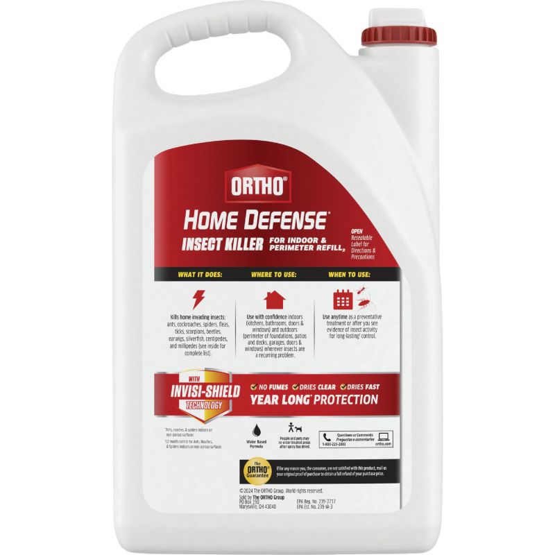 Ortho Home Defense Indoor &amp; Perimeter Insect Killer 1 Gal., Refill