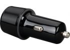Blue Jet Fast Charge Car Charger with Power Delivery Black