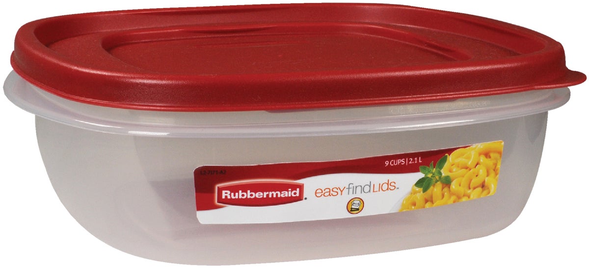 Rubbermaid Easy Find Lids 320oz (2.5 Gal) Plastic Rectangle Food Storage  Container Clear : Target