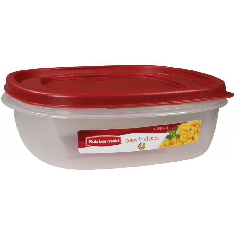 Rubbermaid Easy Find Lids Food Storage Container 9 C.