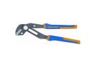 Irwin 4935095 GrooveLock Plier, 8 in OAL, 1-3/4 in Jaw, Groove Adjustment, Blue/Yellow Handle, Anti-Pinch Handle