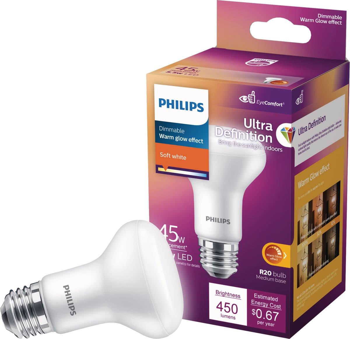 Buy Glow Definition R20 Medium Floodlight Light Bulb