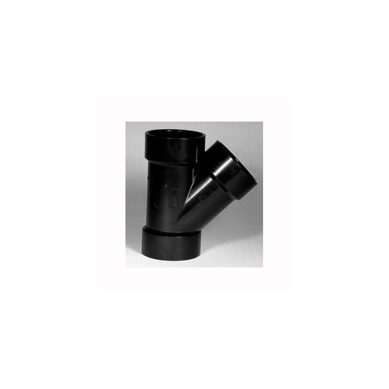 IPEX 027171 Pipe Wye, 1-1/2 in, Hub, ABS, SCH 40 Schedule