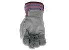 Boss Guard Series B71021-L3P Gloves, L, 8 to 8-3/8 in L, Wing Thumb, Safety, Canvas, Blue L, Blue