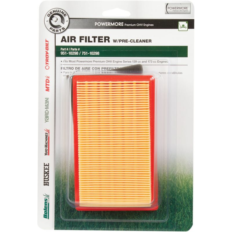 Arnold MTD 4.5 To 6.5 HP Air Cleaner Engine Air Filter