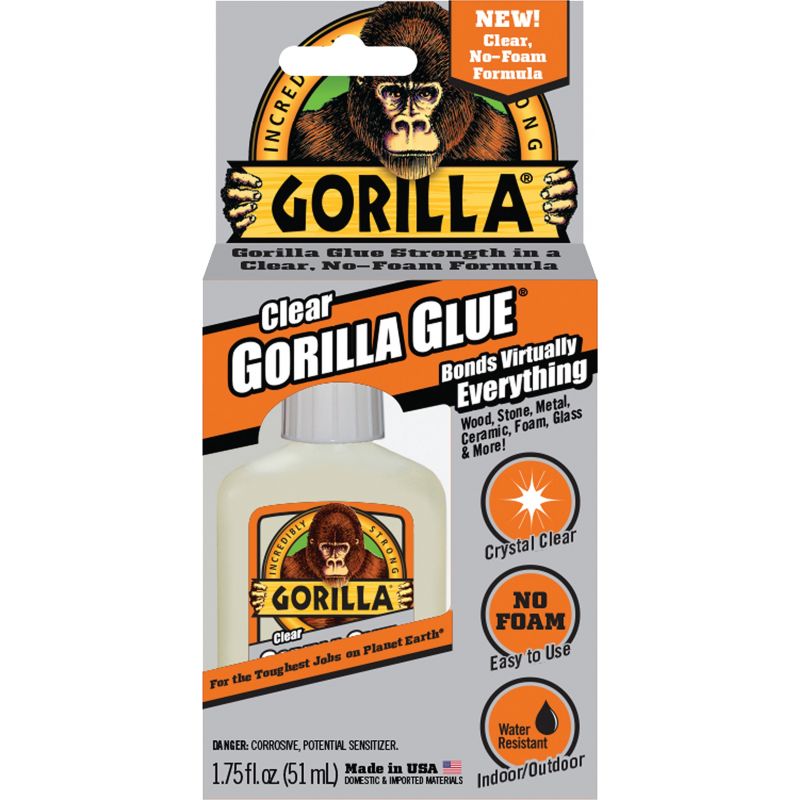 Gorilla Clear All-Purpose Glue Clear, 1.75 Oz.