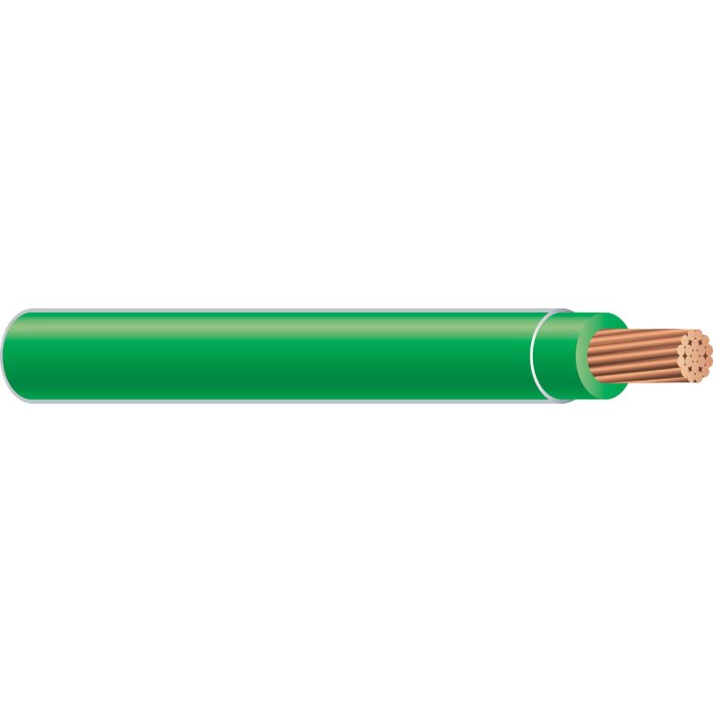 Southwire Stranded THHN Electrical Wire Green