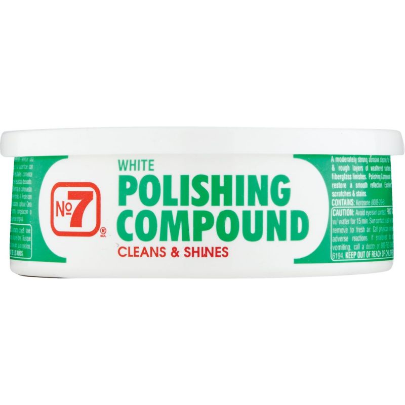 NO. 7 White Polishing Compound White, 10 Oz.