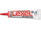 Sashco Lexel Caulk Polymer Sealant Bright White, 5 Oz.