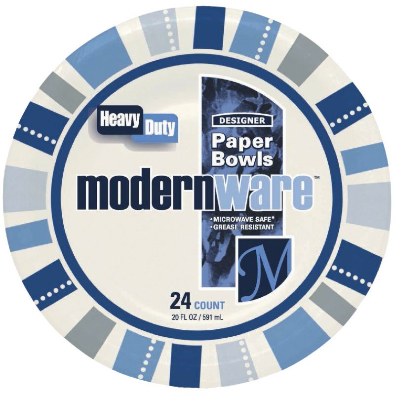 AJM ModernWare Paper Bowl 20 Oz., Multi