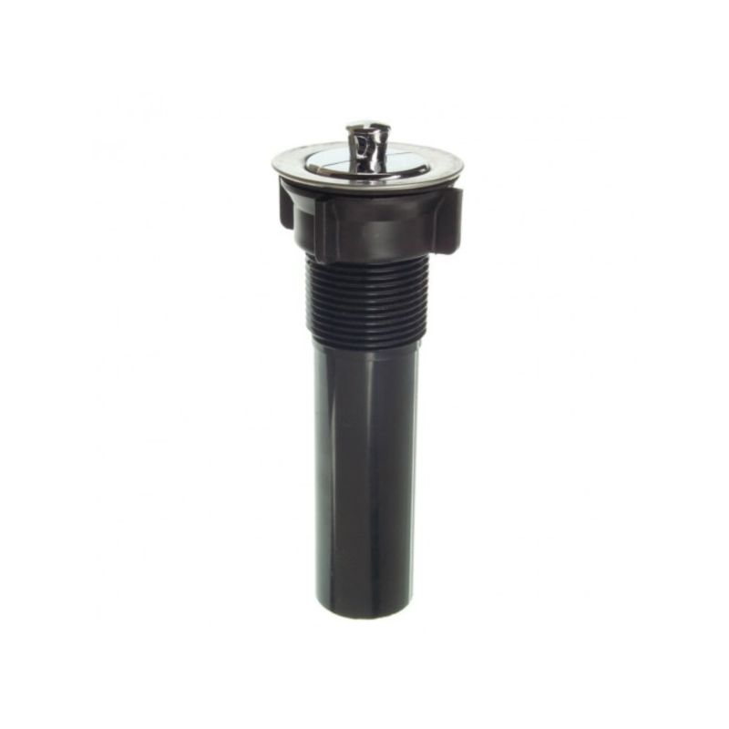 Danco 88163 Pop-Up Drain Stopper Assembly, Plastic, Chrome, For: 1-1/4 in Sink Drains