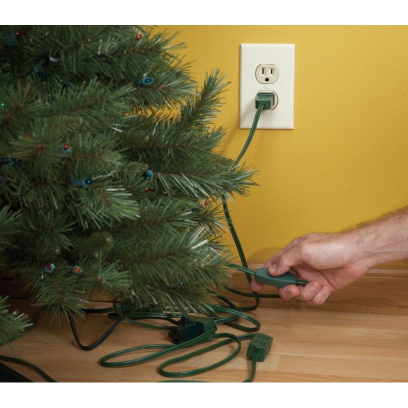 Do it 18/2 Christmas Tree Extension Cord Green, 5