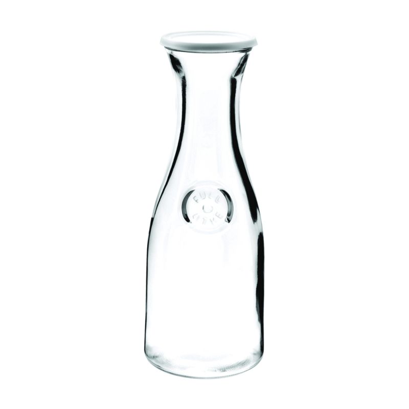 Oneida 10418 Carafe with Lid, 0.5 L Capacity, Glass, Clear 0.5 L, Clear (Pack of 6)