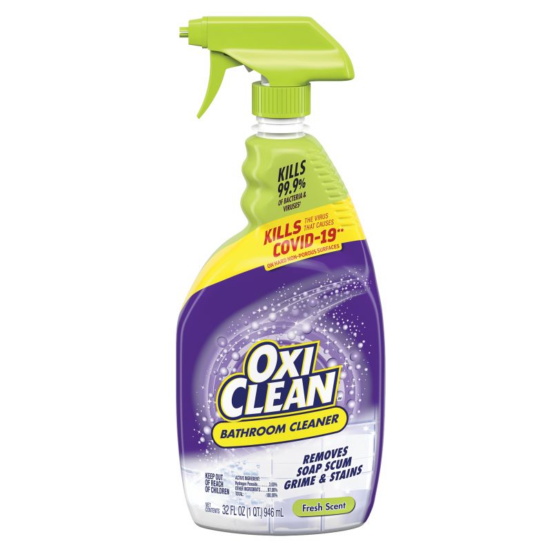 Oxiclean 35015 Tub and Tile Cleaner, 32 oz Bottle, Liquid