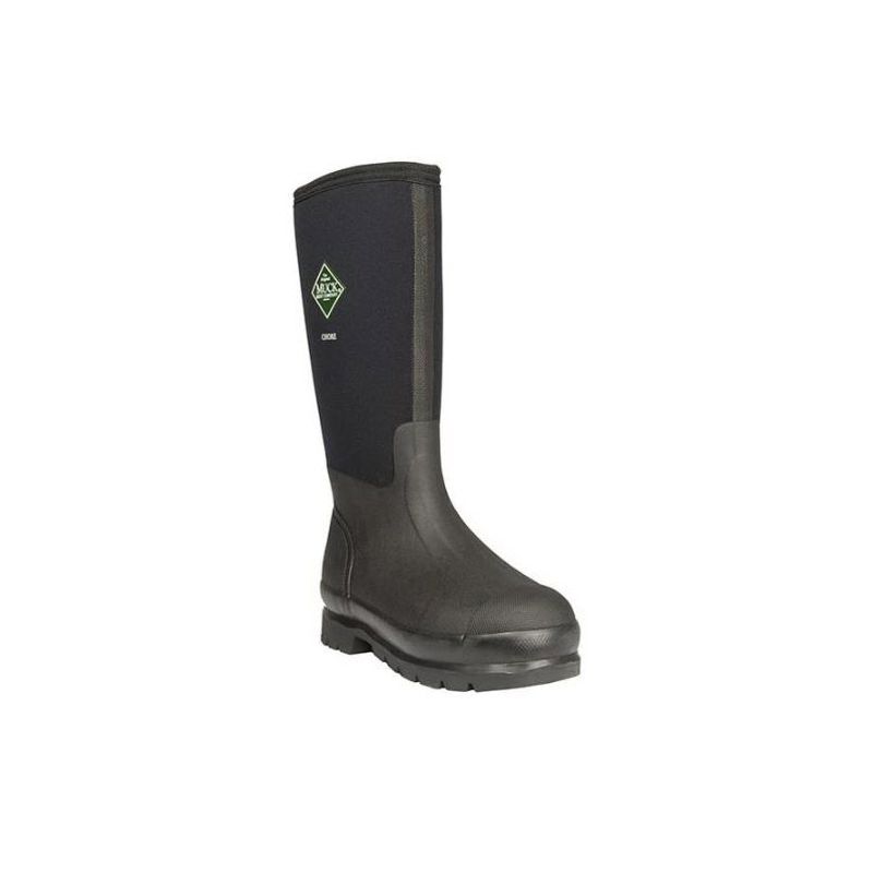 Muck CHORE Series CHH-000A-BL-050 Boots, 5, Black, Rubber Upper 5, Black