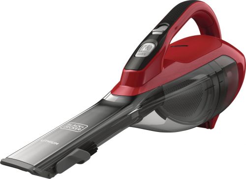 BLACK+DECKER Dustbuster Handheld Vacuum, Cordless, Chili Red (HLVA320J26)