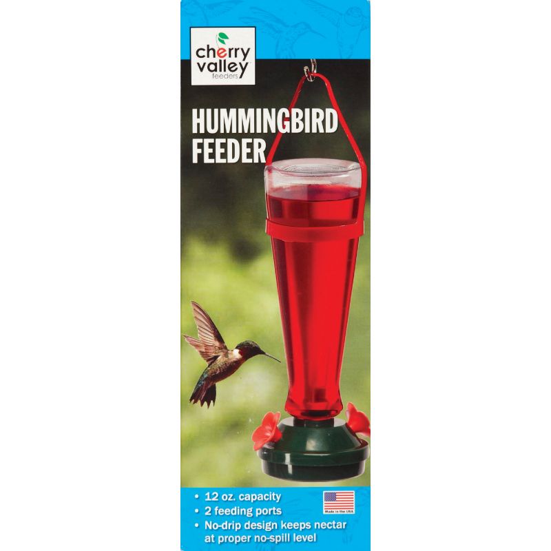Audubon Briggs Hummingbird Feeder 12 Oz., Red