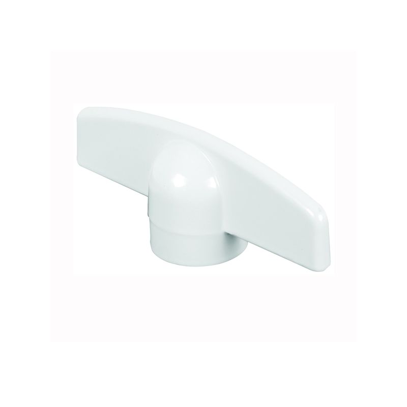 AmesburyTruth TH 22142 Tee Handle, Zinc, Painted White