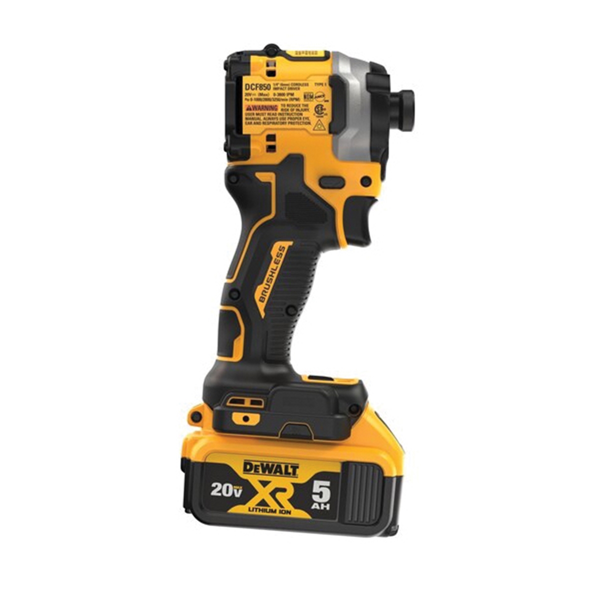 エアコンの風を有効活用 DEWALT 20V MAX* XR 1/4 in. 3-Speed Impact