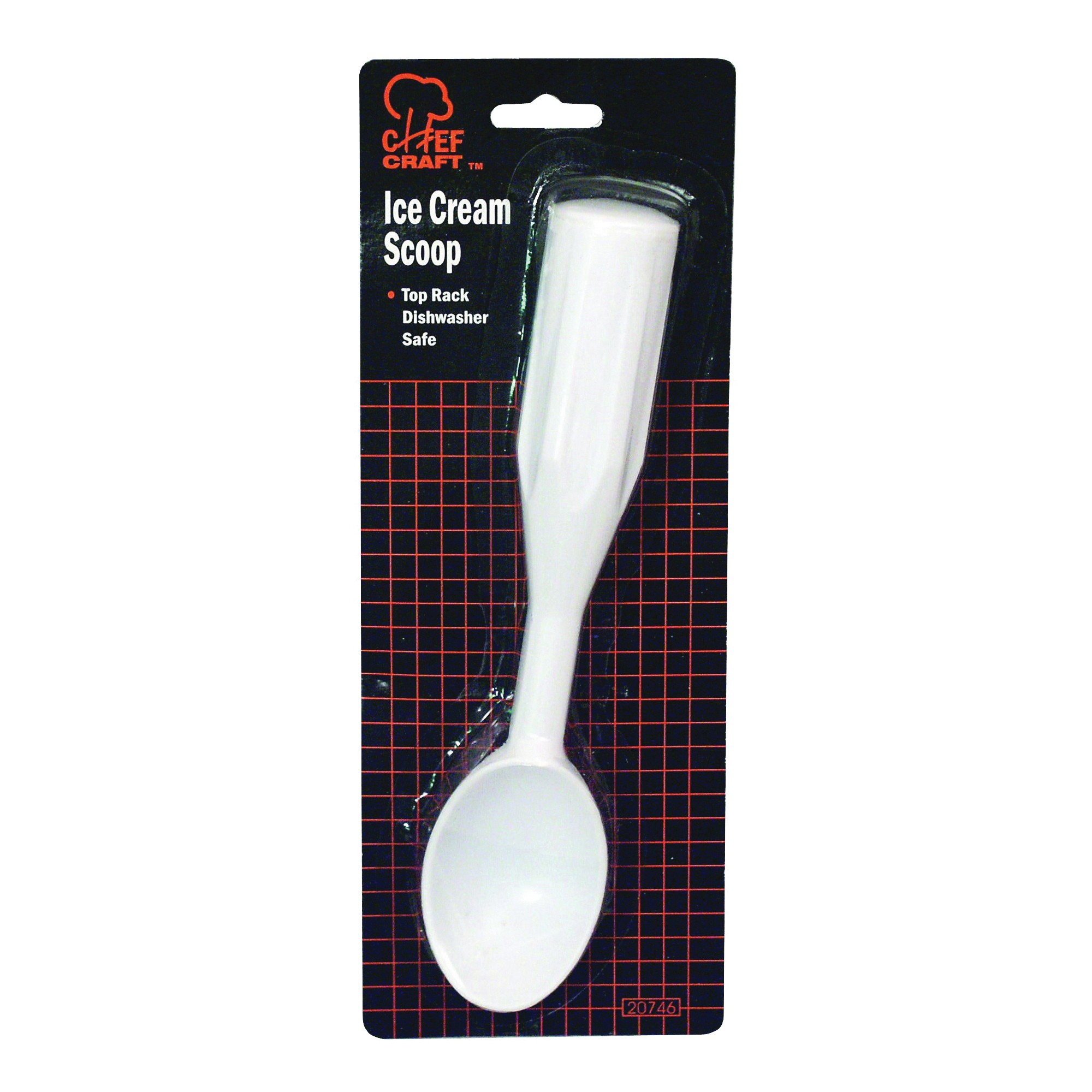 Chef Craft 3 Piece Stainless Steel Ice Cream Scoop Set