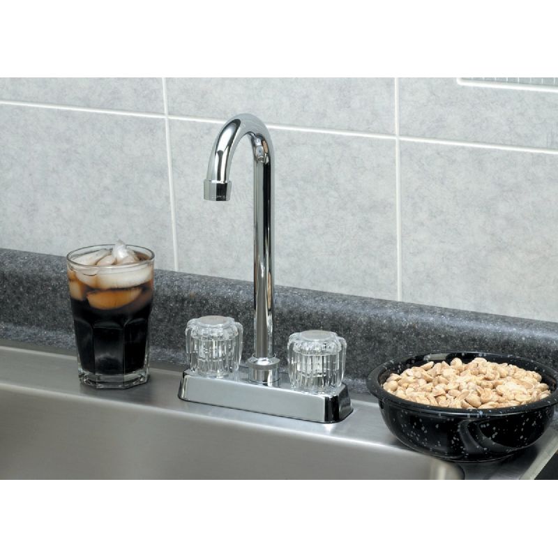 Home Impressions 2 Acrylic Handle Bar Faucet
