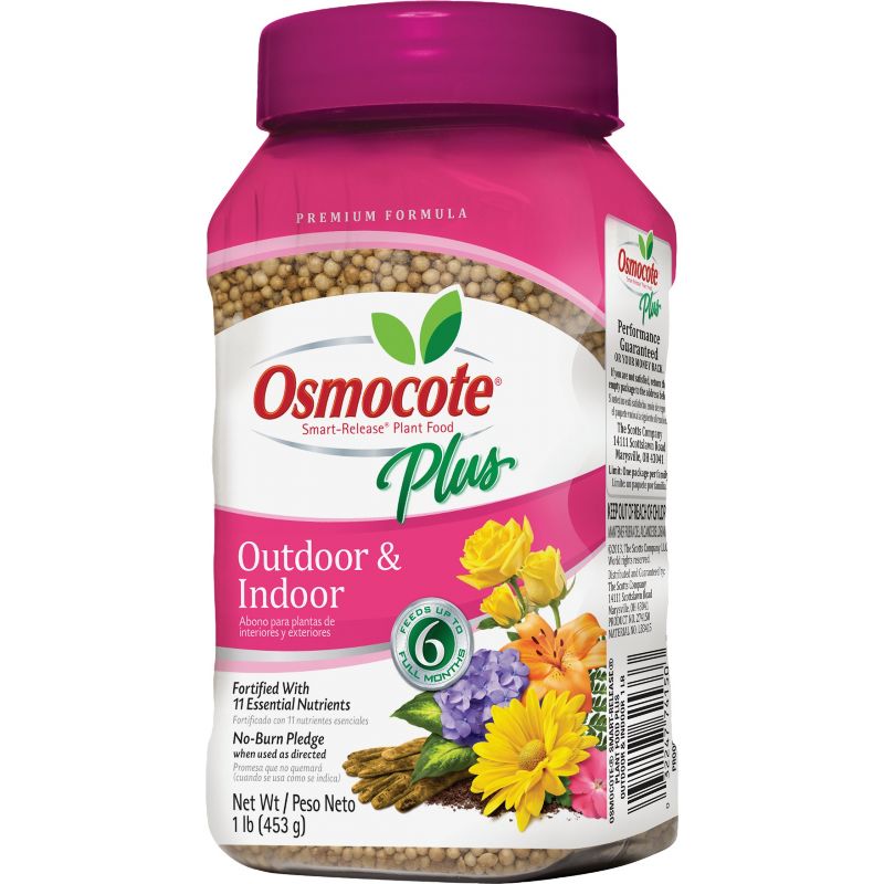 Osmocote Plus Outdoor And Indoor Dry Plant Food 1 Lb.