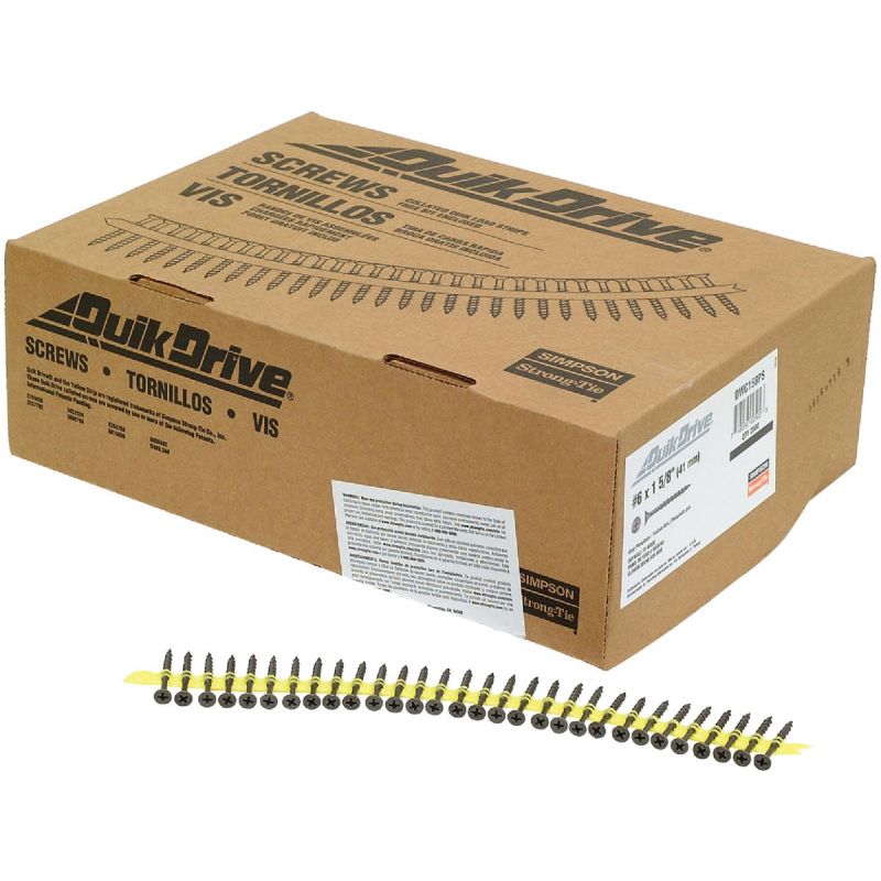 Quik Drive Collated Drywall Screw #6