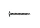 Simpson Strong-Tie Strong-Drive SD Series SD8X1.25-R Screw, #8 Thread, 1-1/4 in L, Serrated Thread, Wafer Head, Steel