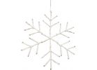 Alpine LED Snowflake Hanging Lighted Decoration