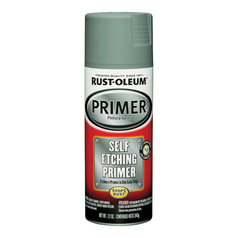 Rust-Oleum 249322 Spray Primer, Dark Green, 12 oz, Can Dark Green