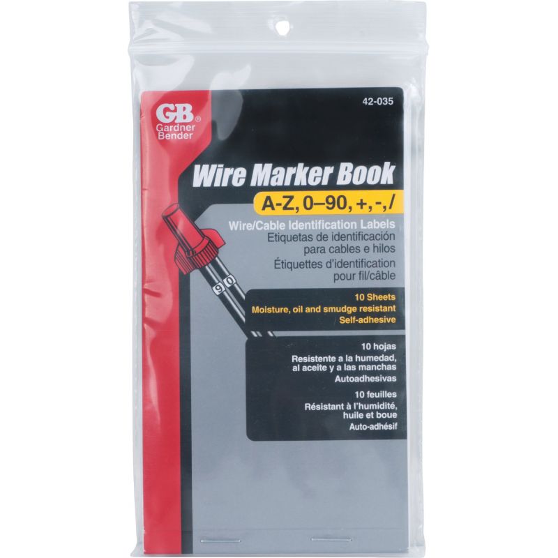 Gardner Bender Wire Label Book