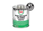 Oatey 31008LV Heavy-Duty Medium Set Cement, 32 oz Can, Liquid, Clear Clear