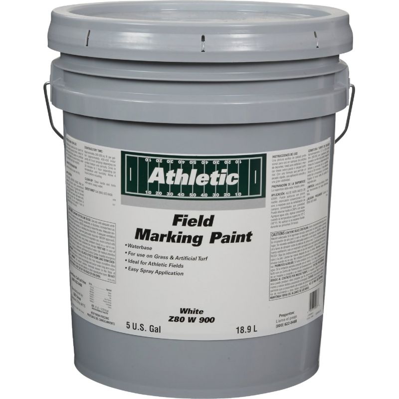 Athletic Field Marking Paint White, 5 Gal.