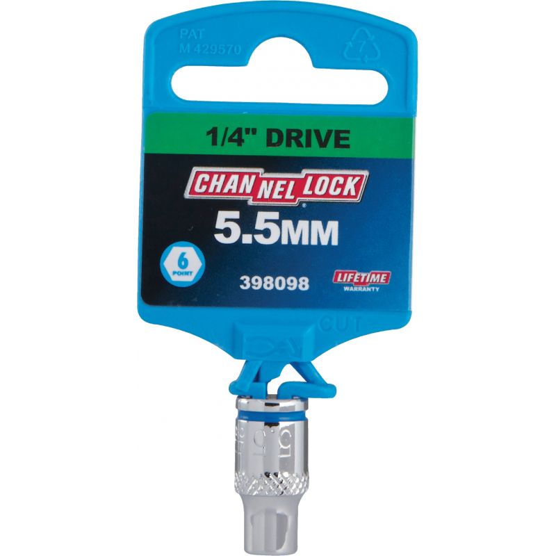 Channellock 1/4 In. Drive Socket 5.5 Mm