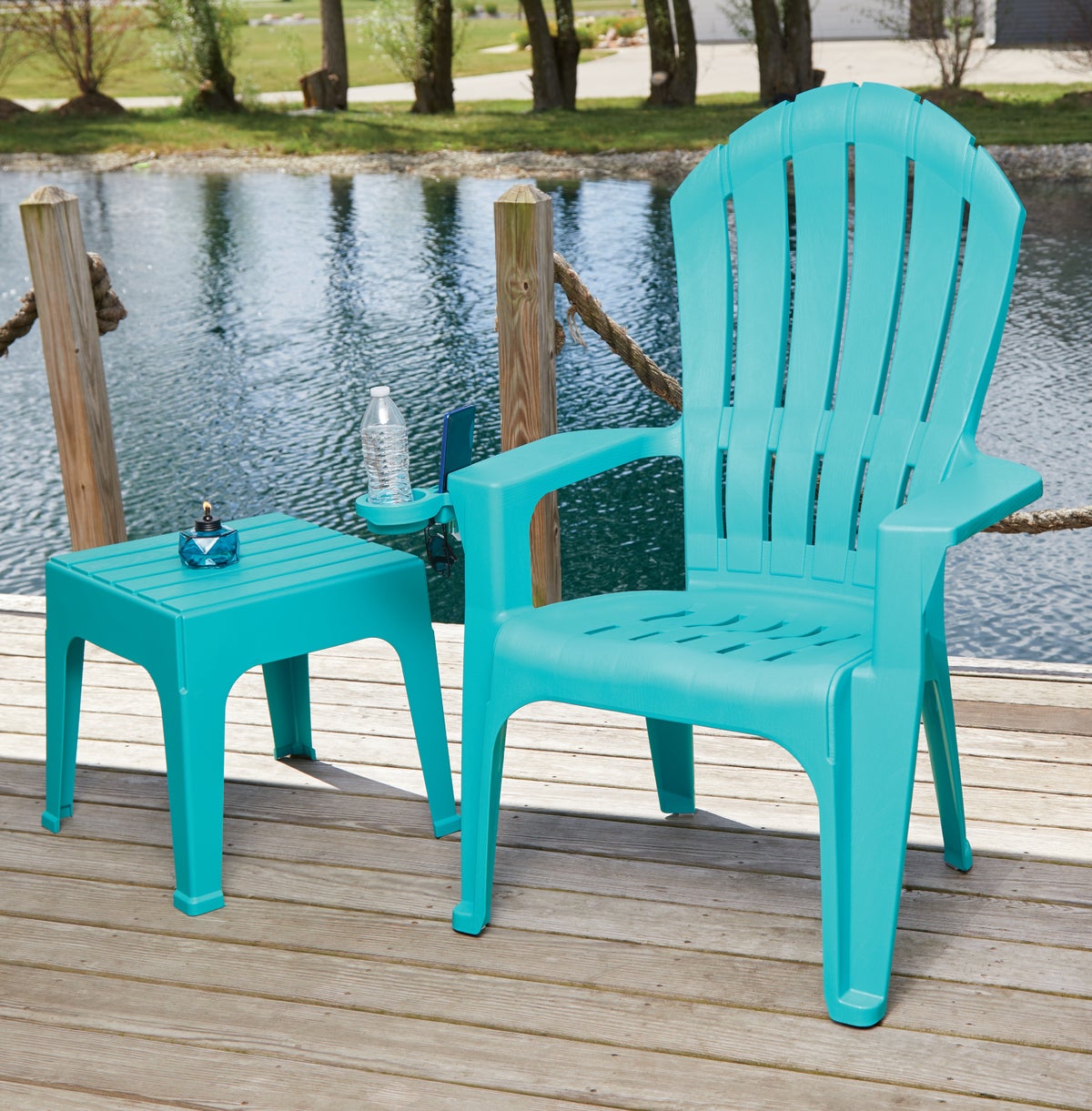 Adams blue adirondack chair hot sale