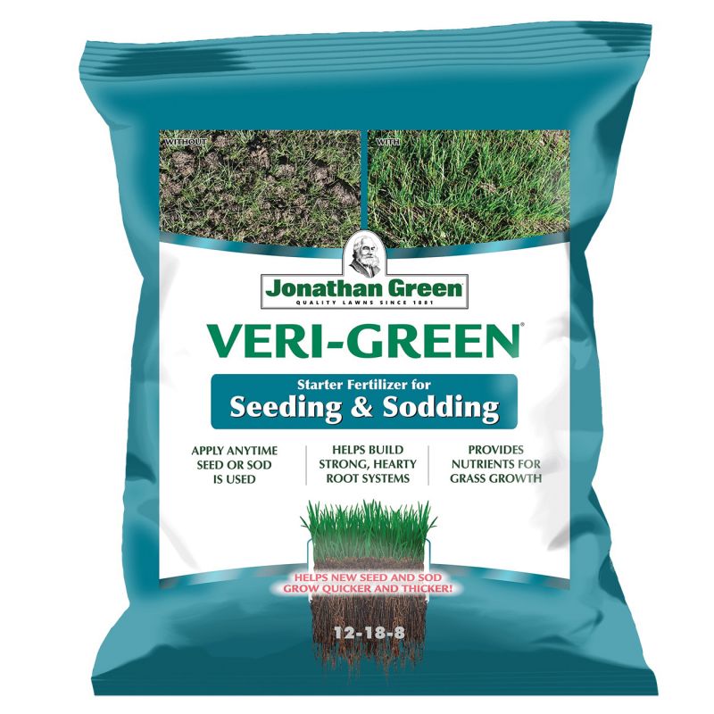 Jonathan Green Green-Up 11540 Seeding and Sodding Fertilizer, 4.5 lb, Granular, 12-18-8 N-P-K Ratio