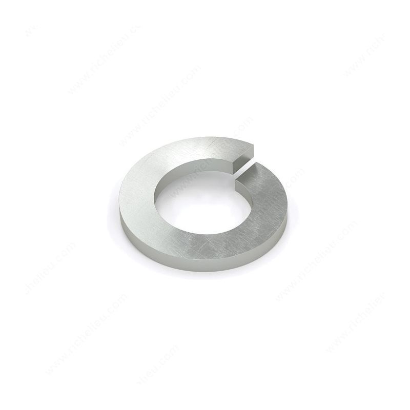 Reliable SLWZM6MR Spring Lock Washer, 1/4 in ID, 15/32 in OD, 1/16 in Thick, Steel, Zinc (Pack of 5)
